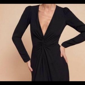 Reformation Gatsby Gown in Black - NEVER WORN